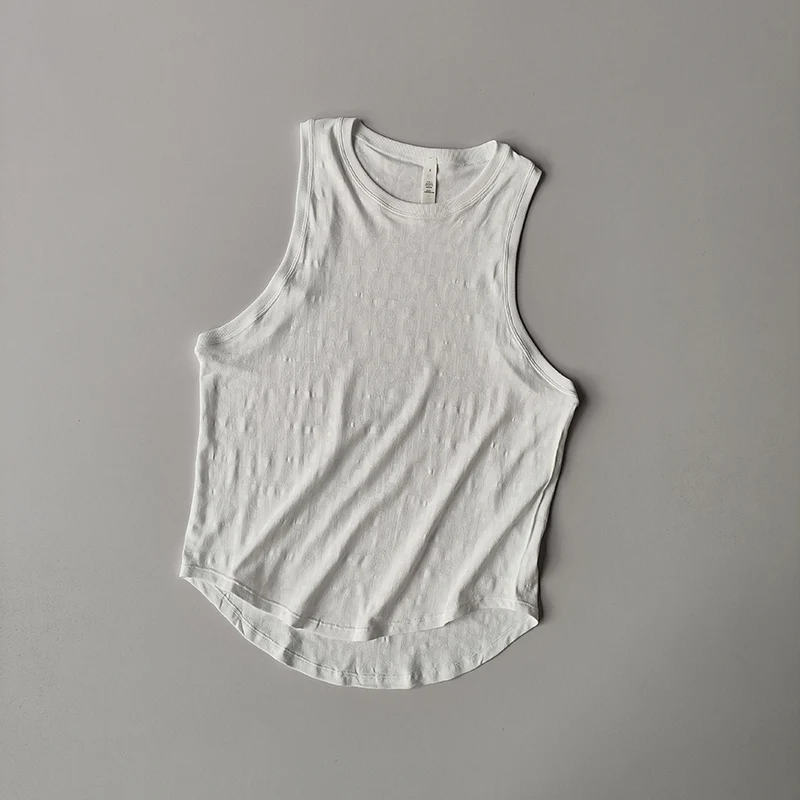 New Sleeveless Pilates Sports Blouse for Women's Summer Thin Vest Fitness Quick-drying Sleeveless Yoga Shirts Top Loose Suit