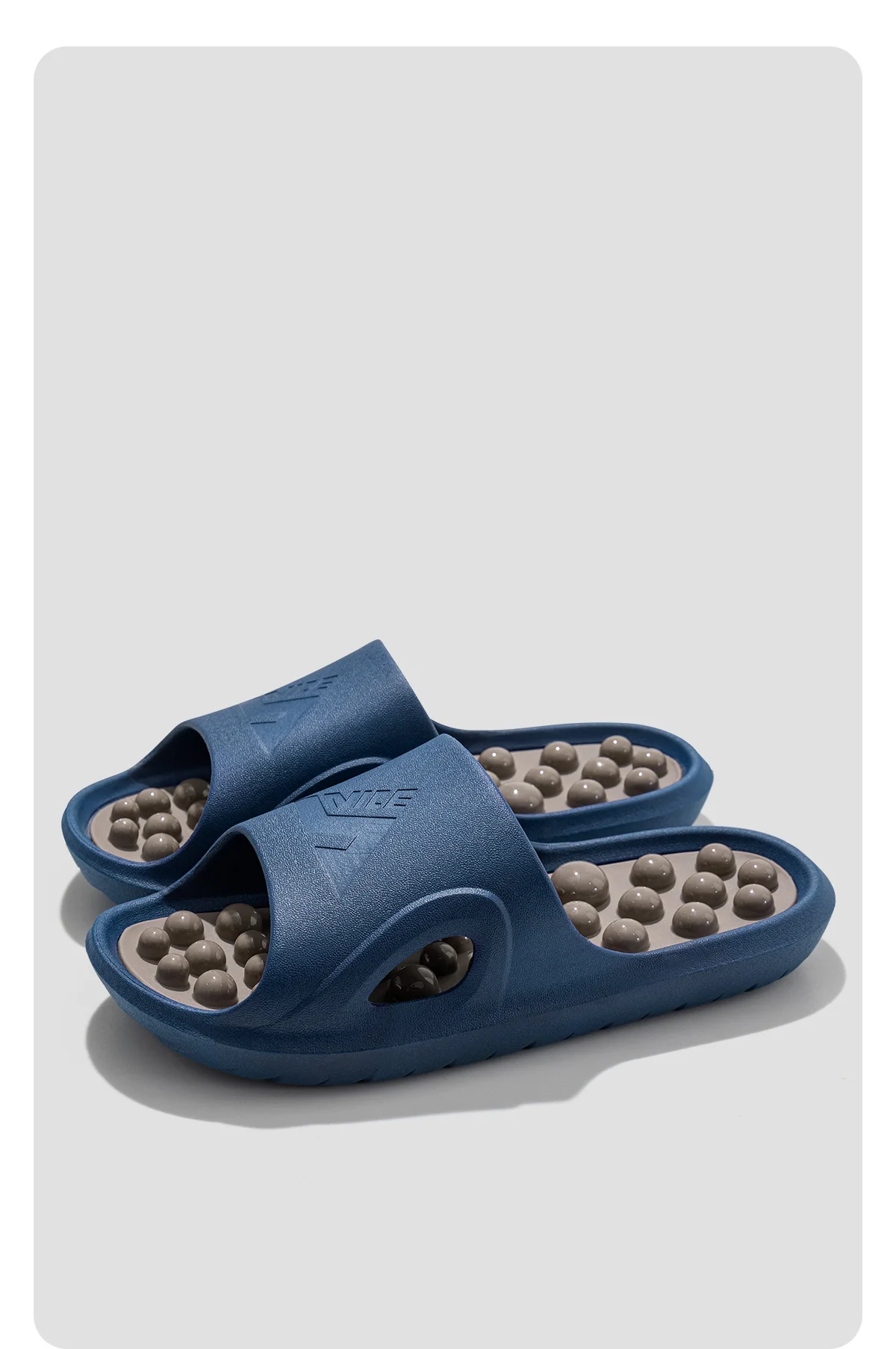 Summer Women Massage Slippers PVC Non-slip Unisex Home Slippers Comfortable Lightweight Indoor Outdoor Slides
