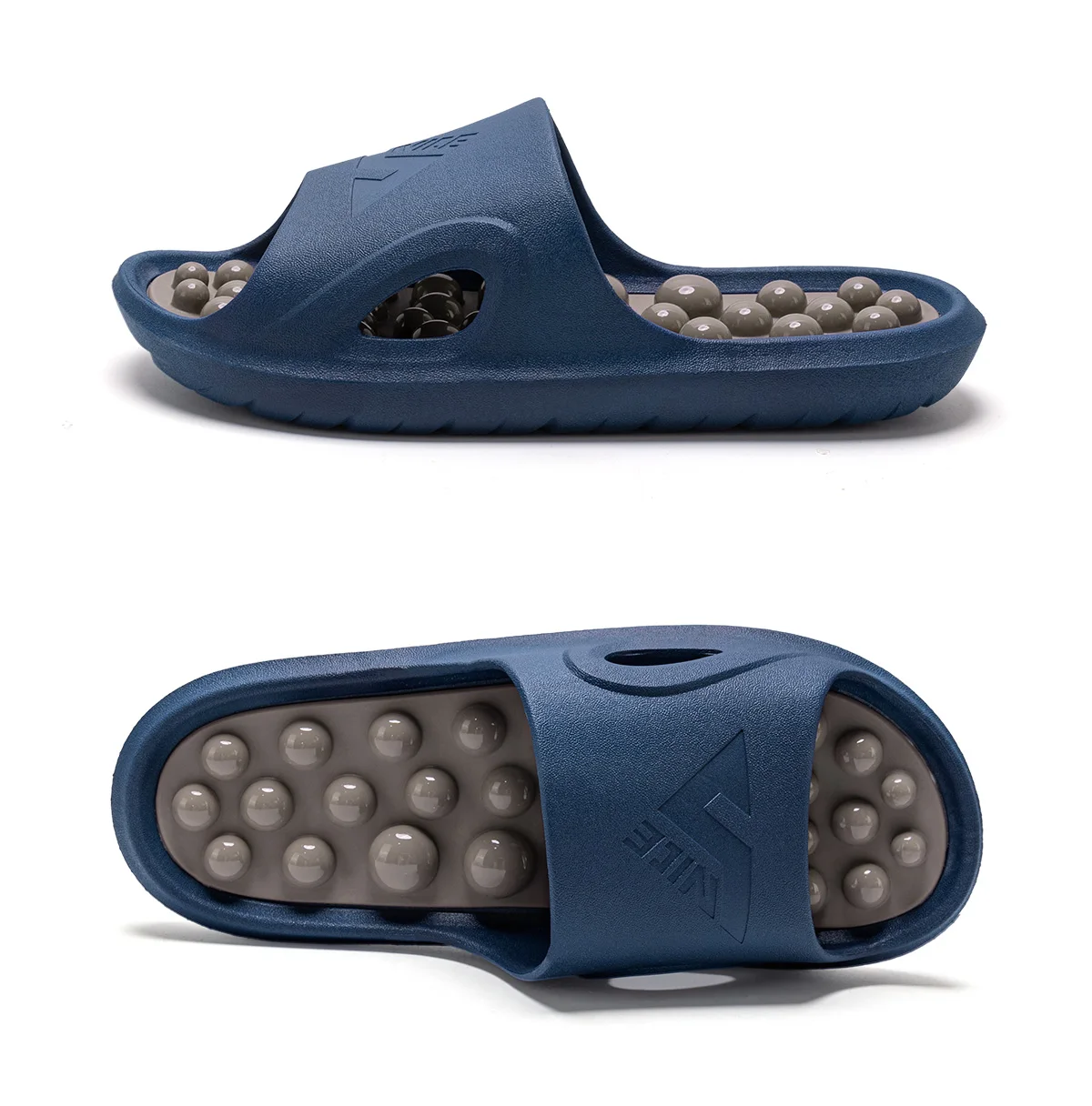 Summer Women Massage Slippers PVC Non-slip Unisex Home Slippers Comfortable Lightweight Indoor Outdoor Slides