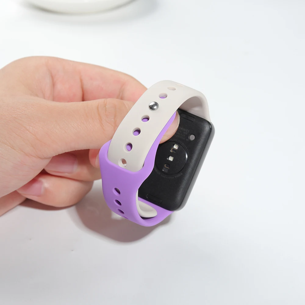 Silicone Strap For Huawei Band 10 9 8 Replacement Wristband Sport Bracelet Correa Huawei Smart Band 10 9 8 NFC Strap Accessories