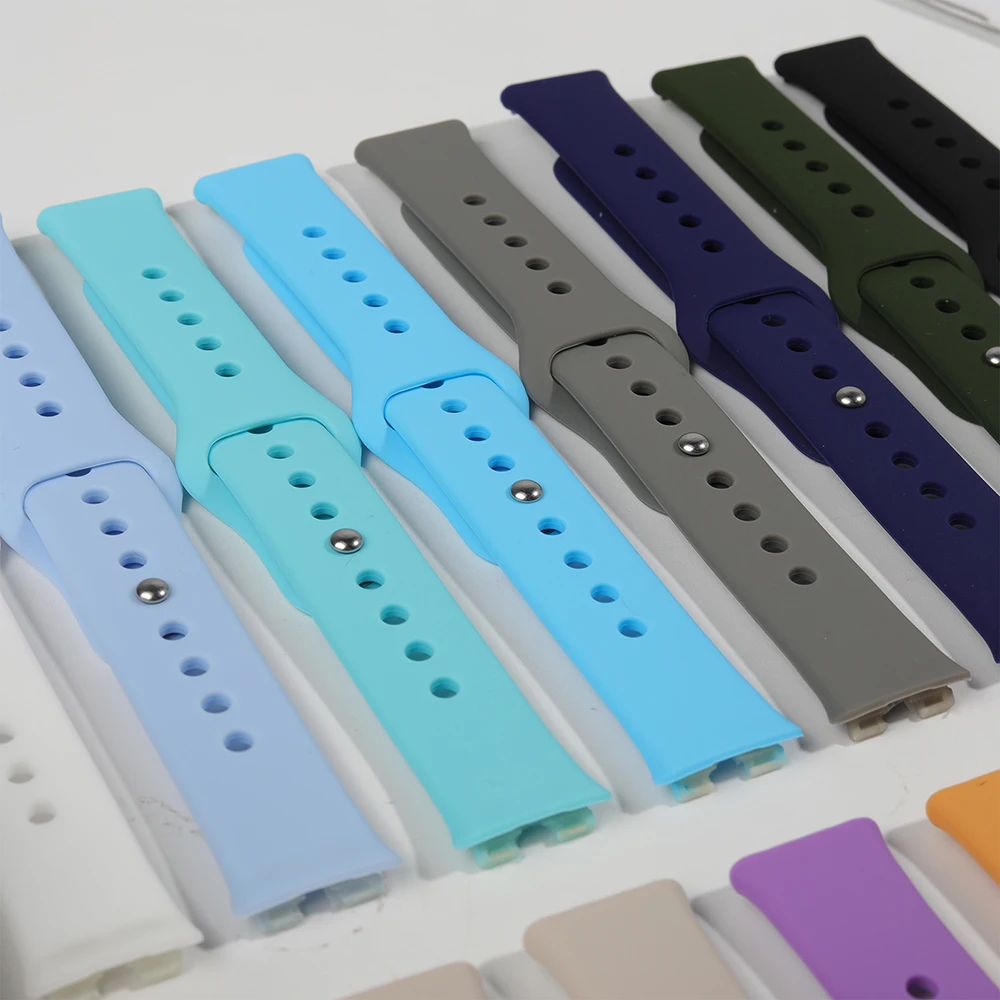 Silicone Strap For Huawei Band 10 9 8 Replacement Wristband Sport Bracelet Correa Huawei Smart Band 10 9 8 NFC Strap Accessories