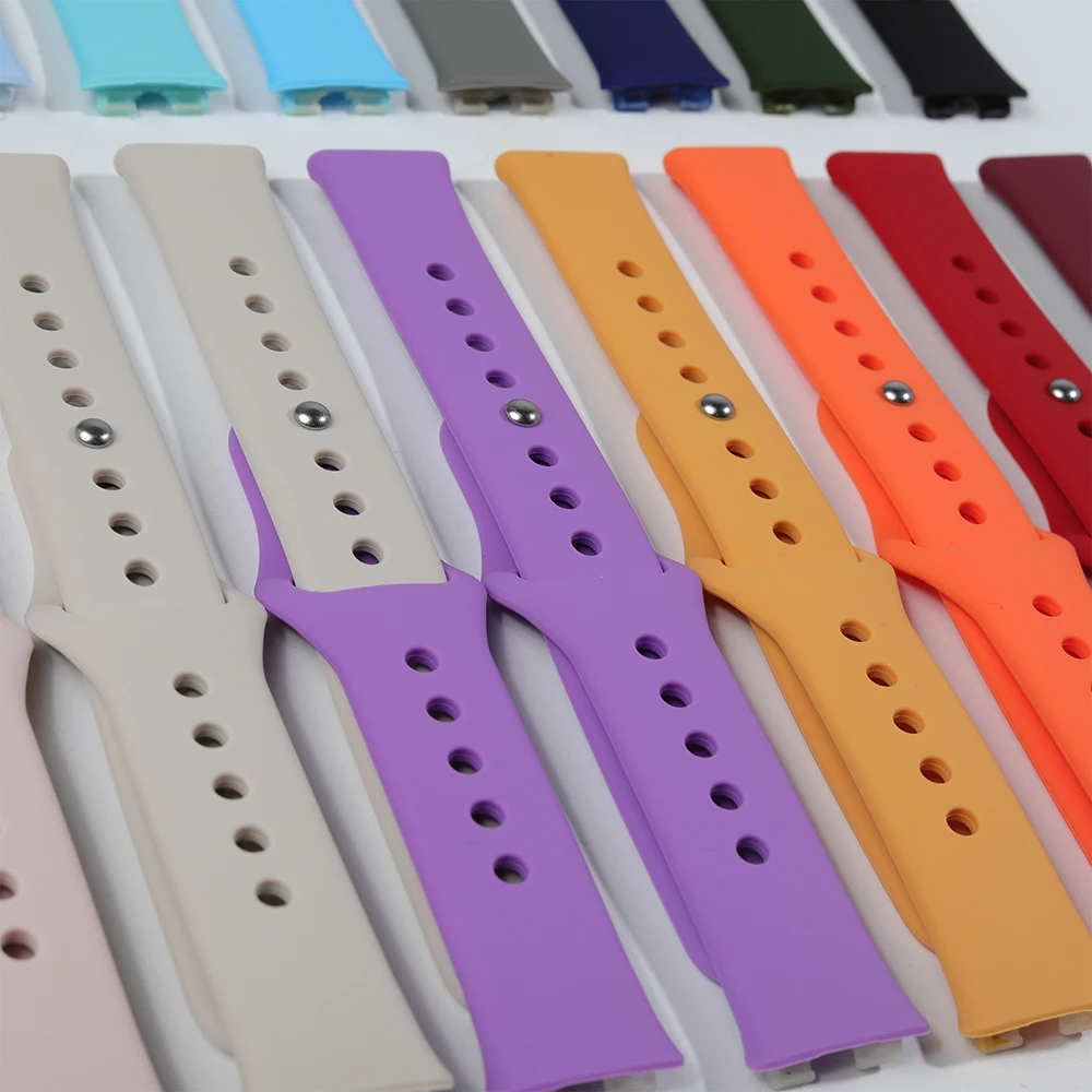 Silicone Strap For Huawei Band 10 9 8 Replacement Wristband Sport Bracelet Correa Huawei Smart Band 10 9 8 NFC Strap Accessories