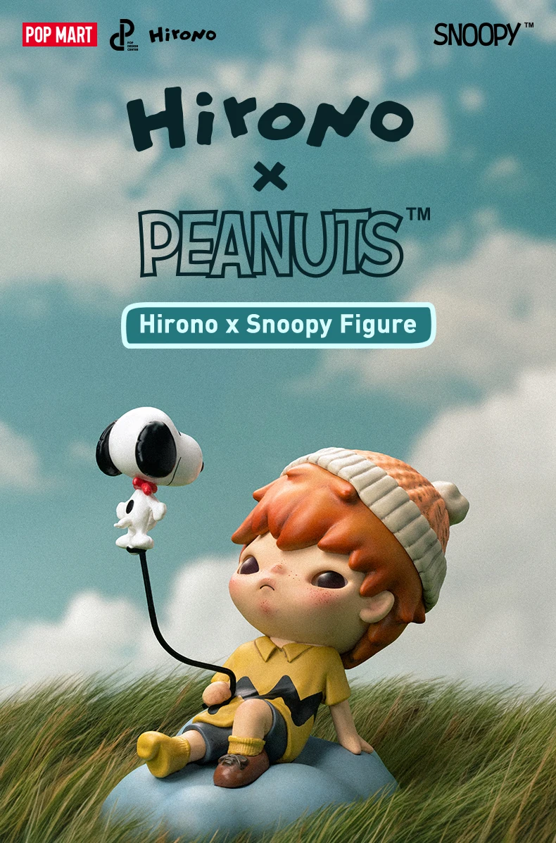 POP MART Hirono × Snoopy Figure Limited to 2pcs per Order