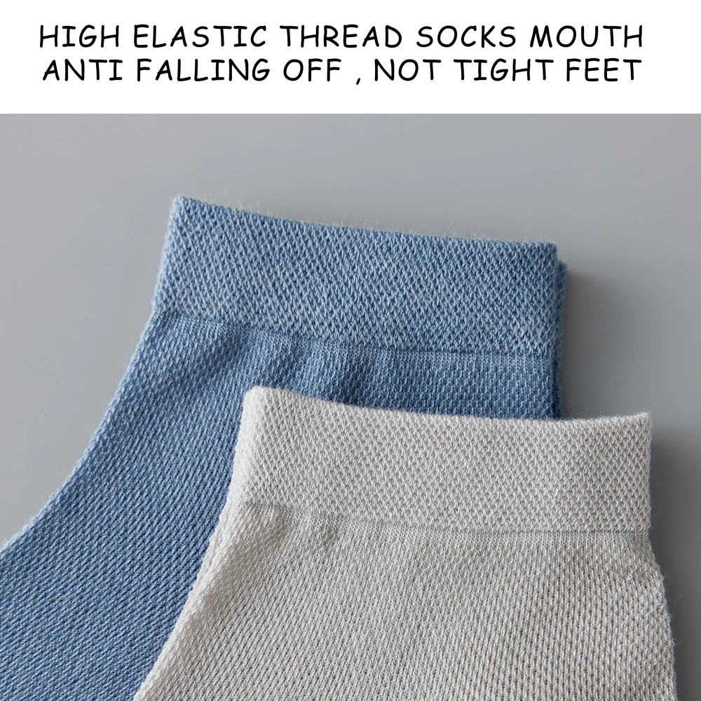 Men's Mulberry Silk & Modal Blend Mid-Calf Socks - Summer Breathable Mesh, Antibacterial Anti-Odor, Thin Black Business Socks