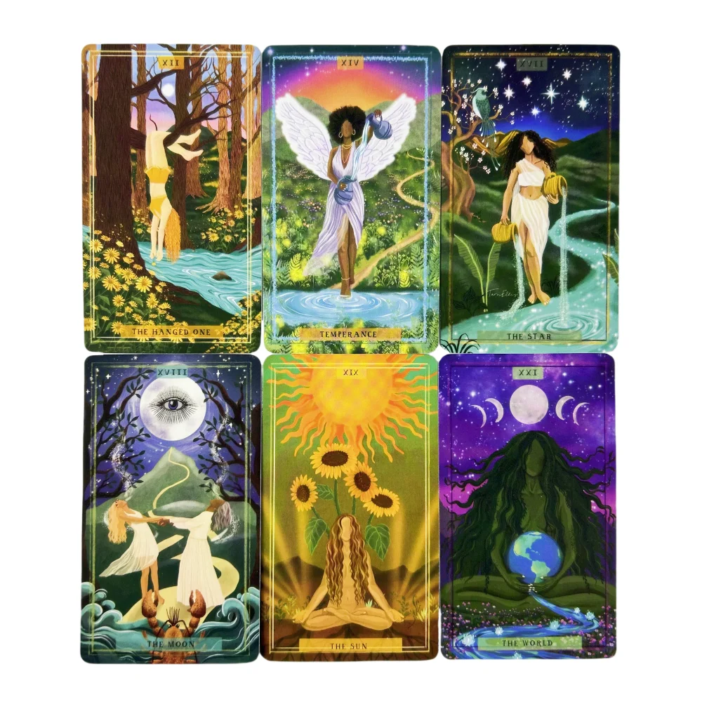 Earth Woman Tarot Cards A 78 Deck Oracle English Visions Divination Edition Borad Playing Games
