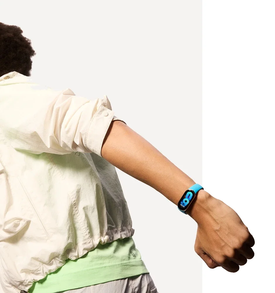Sport Silicone Strap for Xiaomi Mi Band 10 9 8 Strap NFC Rubber Bracelet Wristband Pulseira Correa Xiaomi Smart Band Accessories