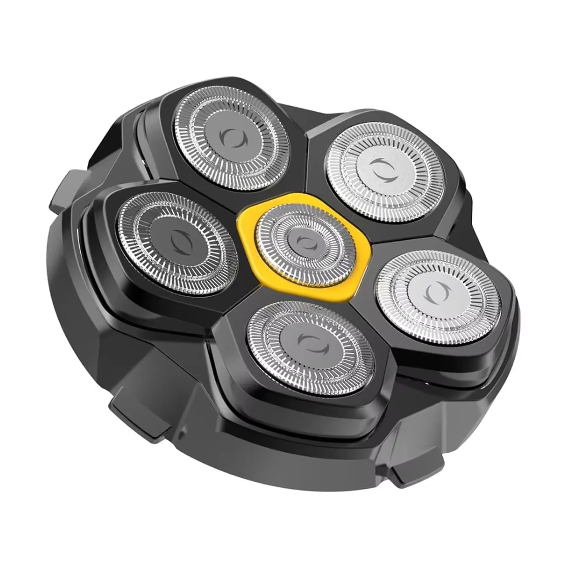 Solimpia Electric Shaver 6 Blade for Men Portable Magnetic Charging Bald Head Trimmer Multi-Functional Shaving Machine 2-pcs Set
