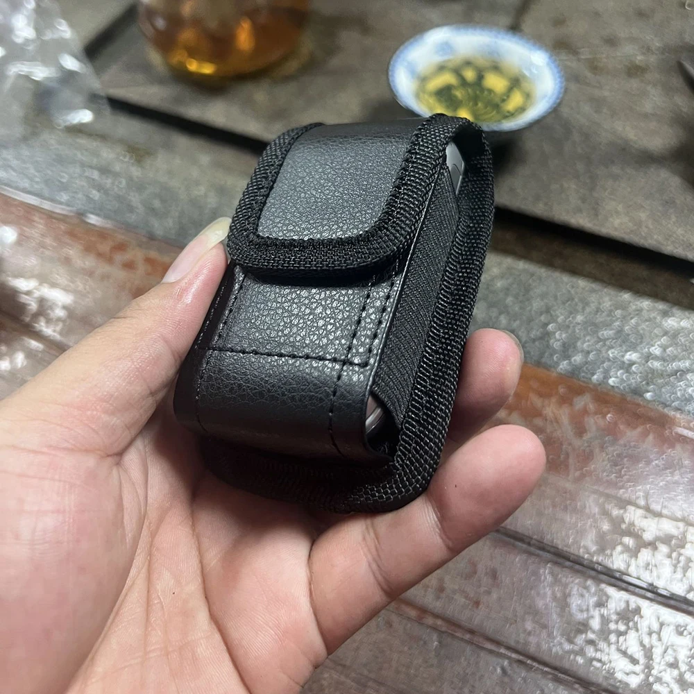 Phone Holster for Nokia 2760 PU Leather Case Men Flip Waist Belt Clip Bag for TCL LG Classic Phone Pouch