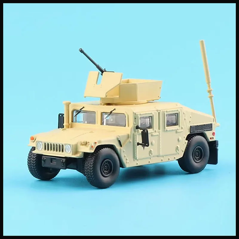 MASSDI 1/64 H1 M1151/Gaz Tiger TANK Alloy Military Model Car Adult Classic Collection Display Gift Souvenir Boy Toy