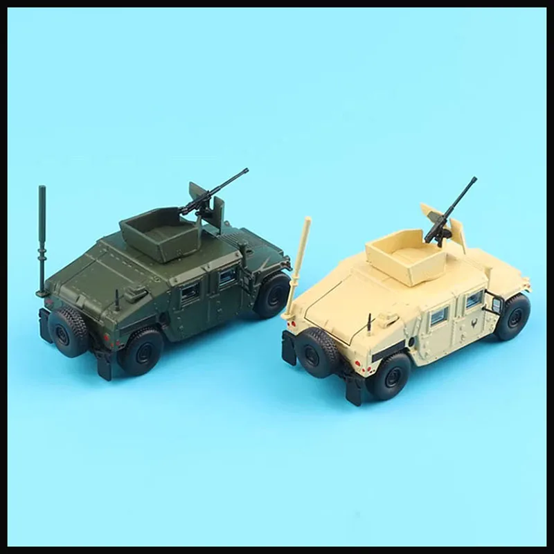 MASSDI 1/64 H1 M1151/Gaz Tiger TANK Alloy Military Model Car Adult Classic Collection Display Gift Souvenir Boy Toy