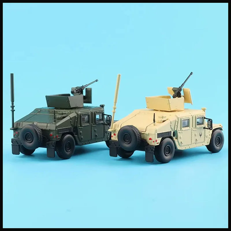 MASSDI 1/64 H1 M1151/Gaz Tiger TANK Alloy Military Model Car Adult Classic Collection Display Gift Souvenir Boy Toy