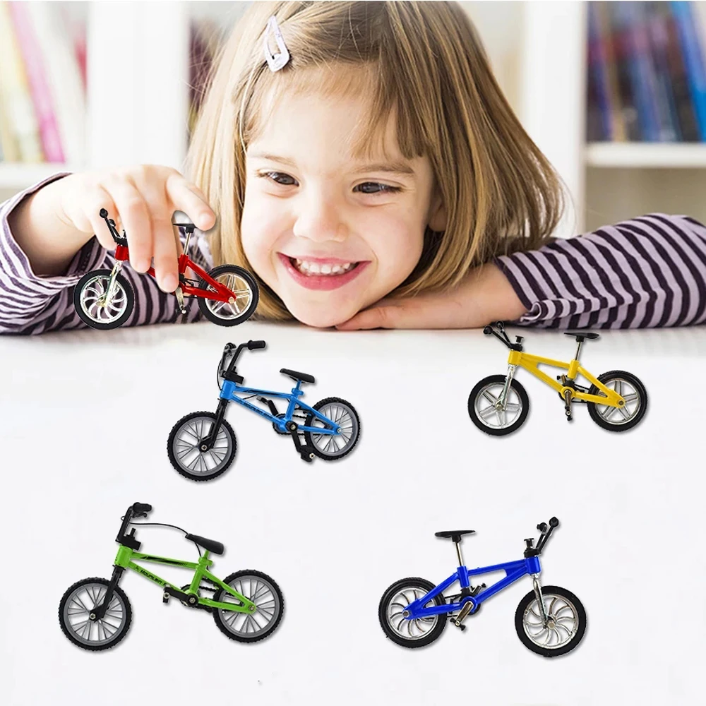 Alloy Gift Finger Bicycle for Children Model Toys for Boys Mini Finger Bike Mini Bike Finger Bmx Bike Mountain Bike