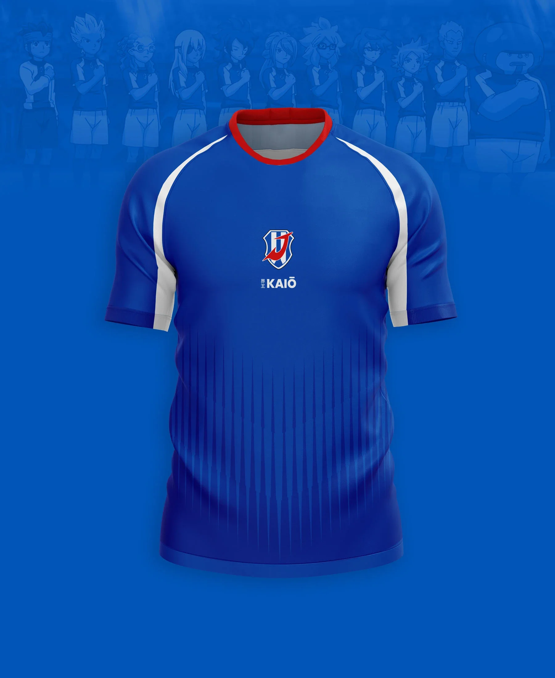 Men's Football T-shirt Japanese Animation T-shirt Inama Eleven Joint Short-sleeved Summer Comfortable Sports Children's T-shirt