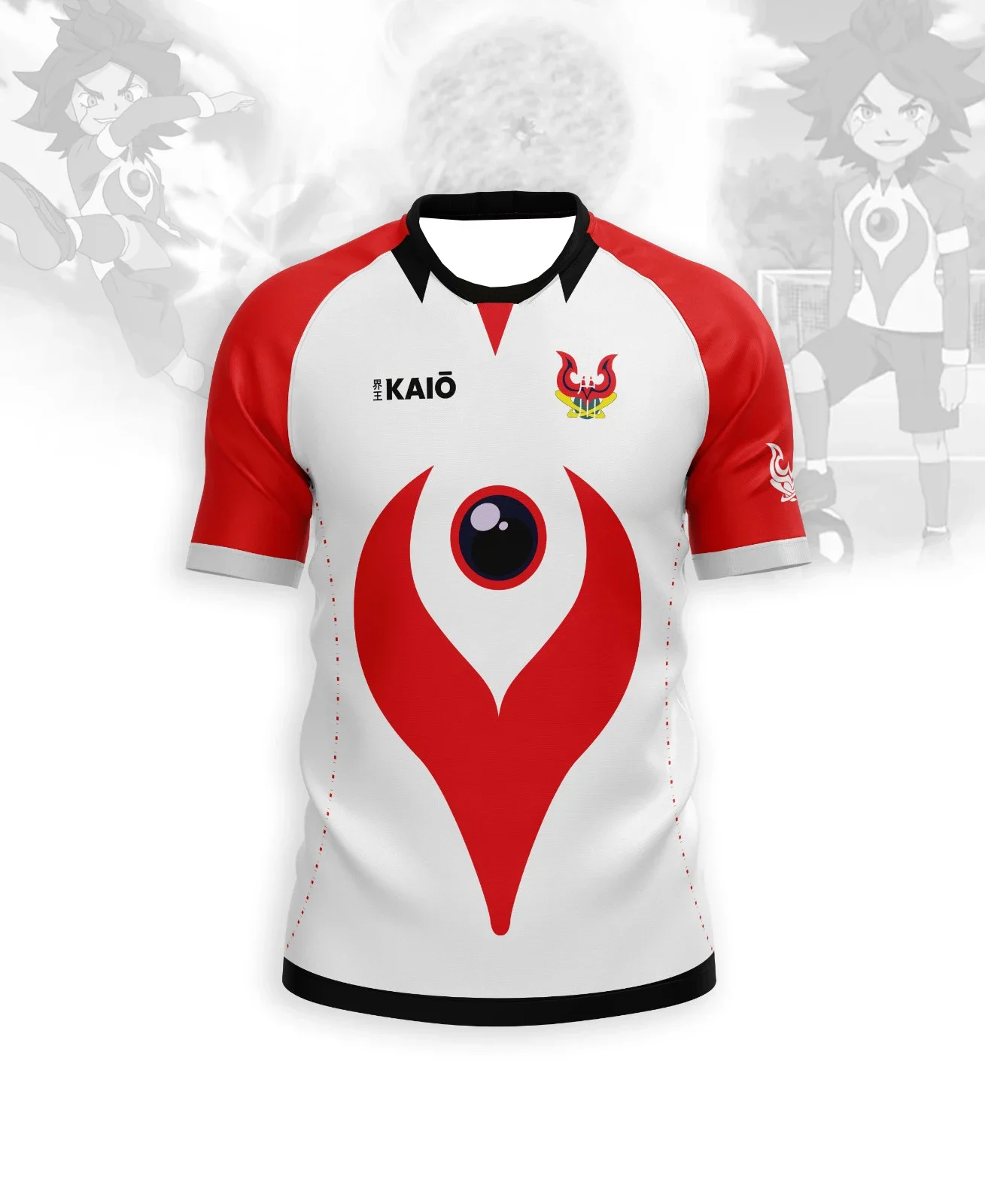 Men's Football T-shirt Japanese Animation T-shirt Inama Eleven Joint Short-sleeved Summer Comfortable Sports Children's T-shirt