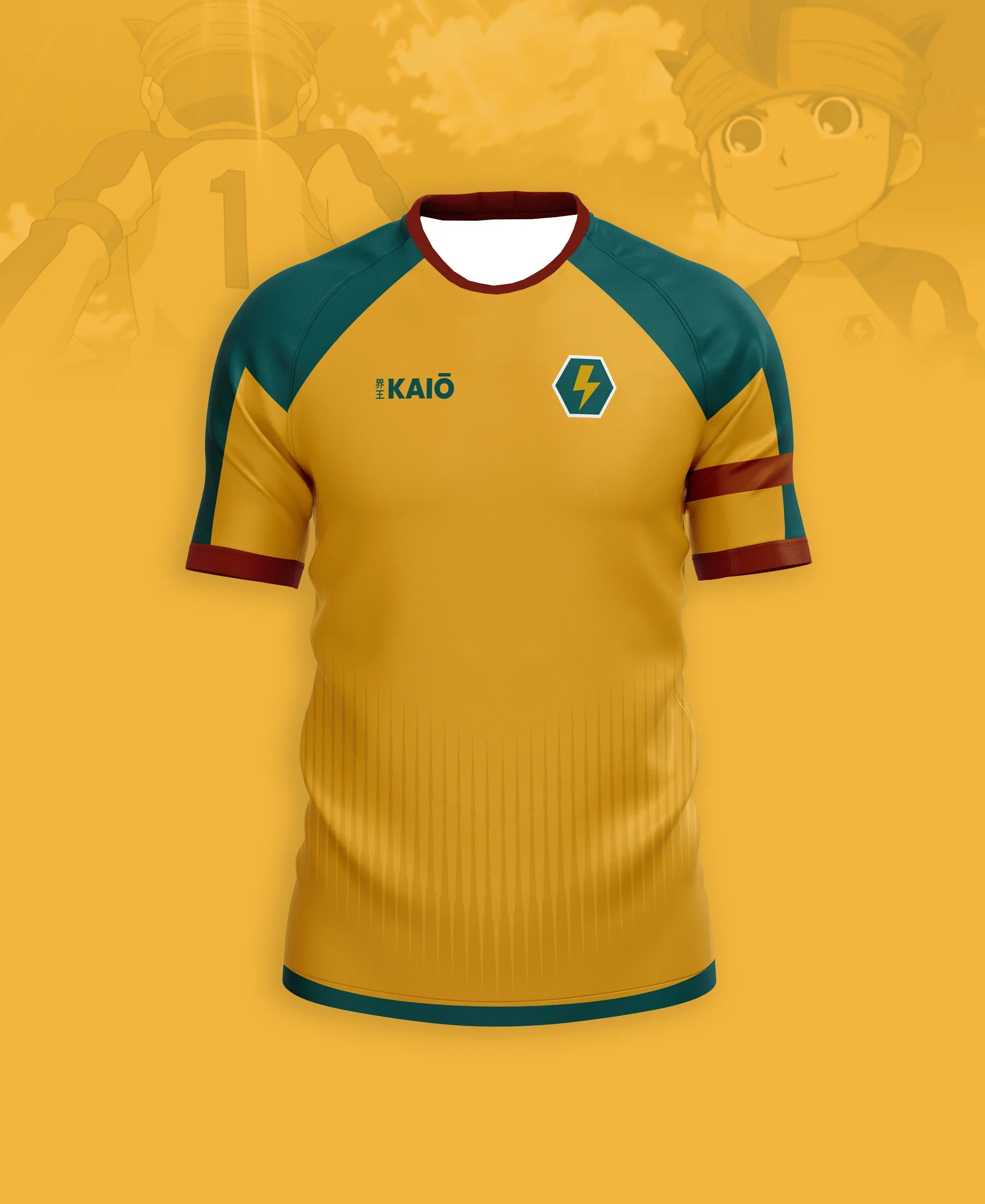 Men's Football T-shirt Japanese Animation T-shirt Inama Eleven Joint Short-sleeved Summer Comfortable Sports Children's T-shirt