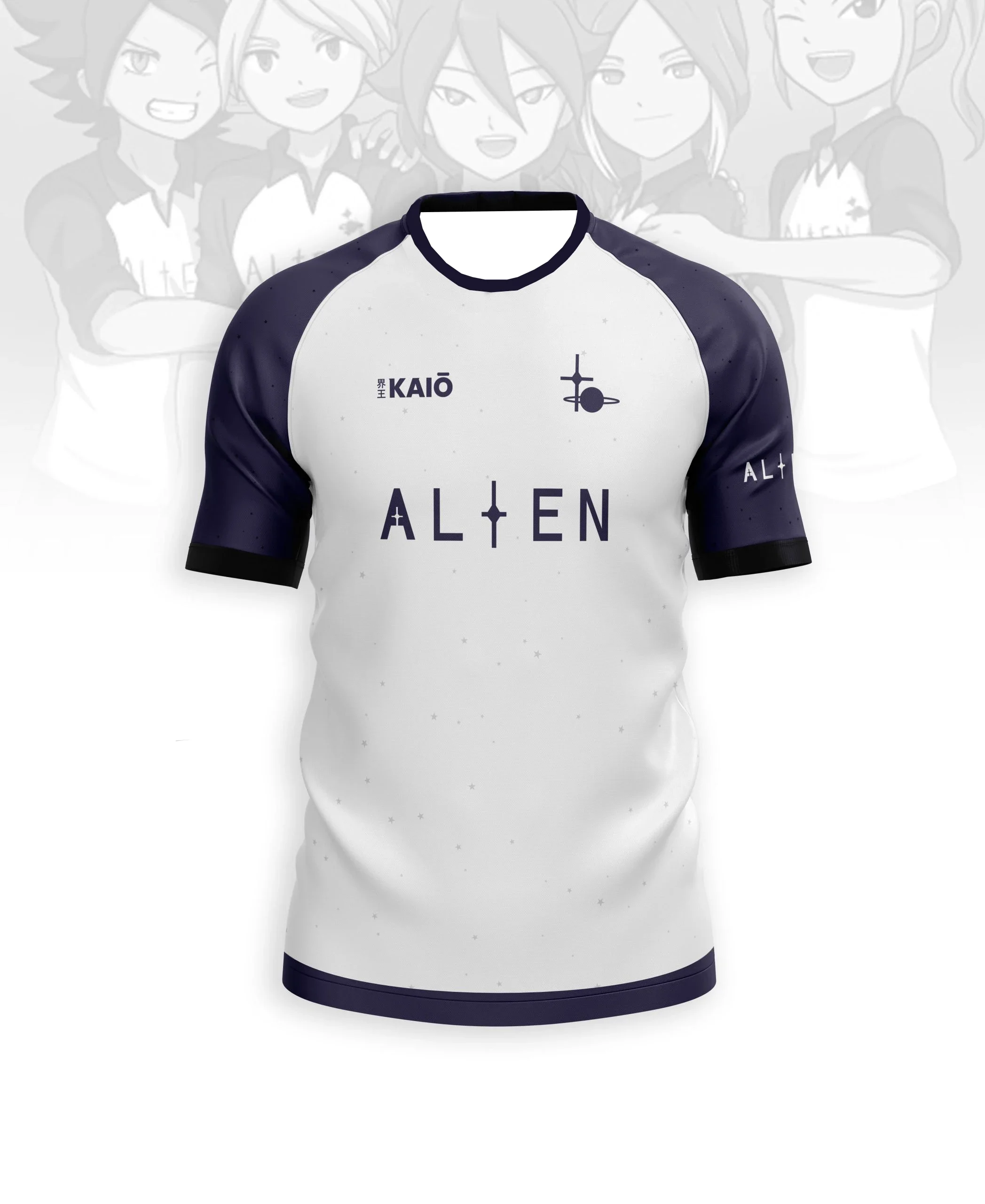 Men's Football T-shirt Japanese Animation T-shirt Inama Eleven Joint Short-sleeved Summer Comfortable Sports Children's T-shirt