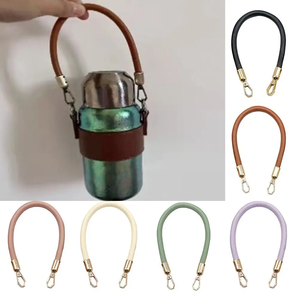 40CM PU Leather Bag Belt Gold Chain Buckle Handle Handbag Strap Women's Bag Handles Shoulder Bag Straps Replacement Accessories