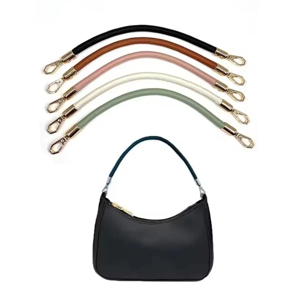 40CM PU Leather Bag Belt Gold Chain Buckle Handle Handbag Strap Women's Bag Handles Shoulder Bag Straps Replacement Accessories