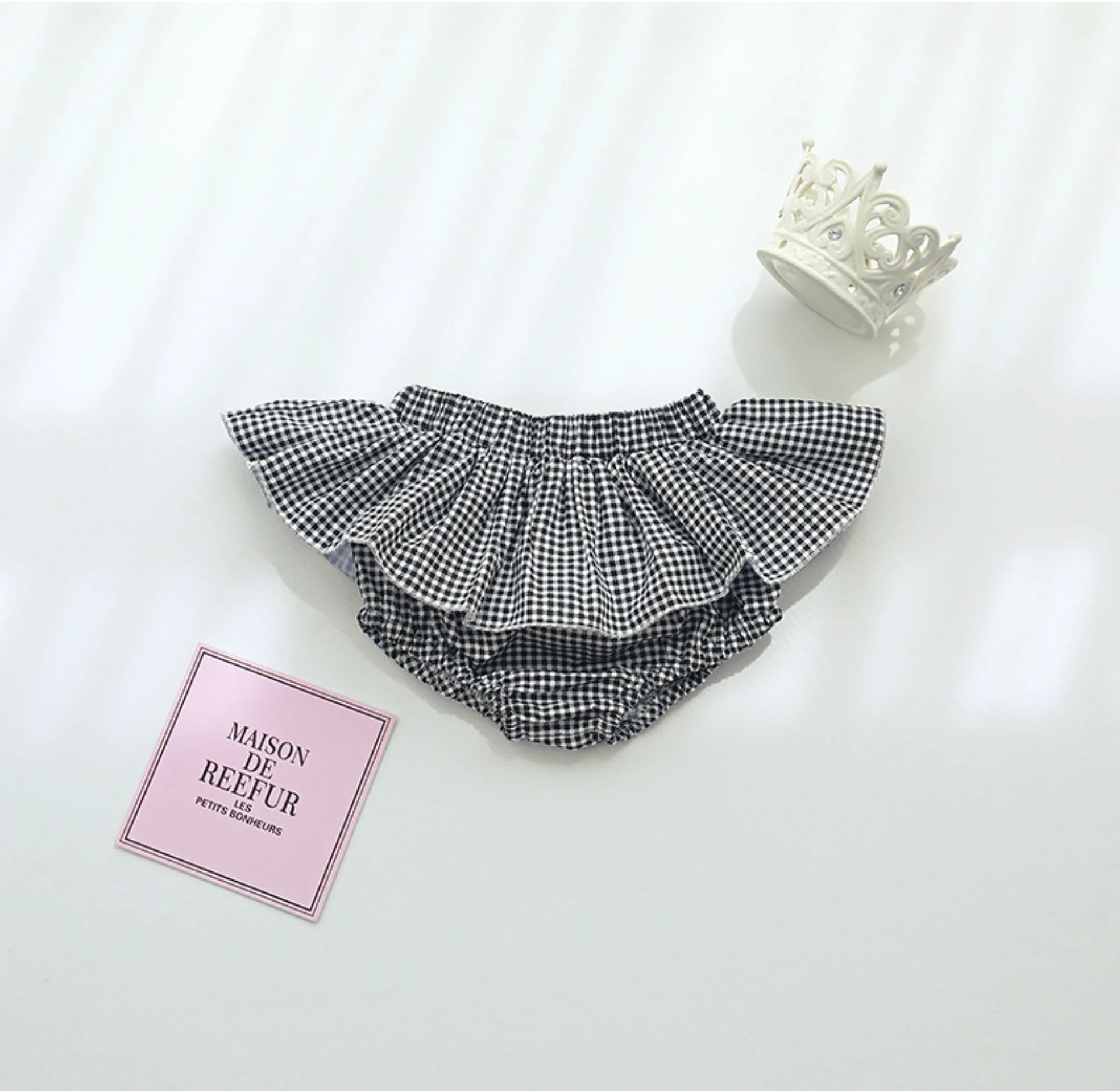Infant Baby Girls Floral Tutu Skirt Shorts Kids Flower Bloomer Elastic Waist Summer Skorts for Casual Shorts Children Clothes
