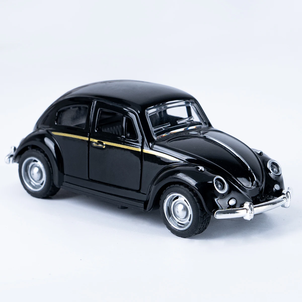 Classic 1: 36 Turn Alloy Double Door Retro Beetle Cars Model Boys' And Children's Birthday Toys Gifts Mini Vehicle Ornaments