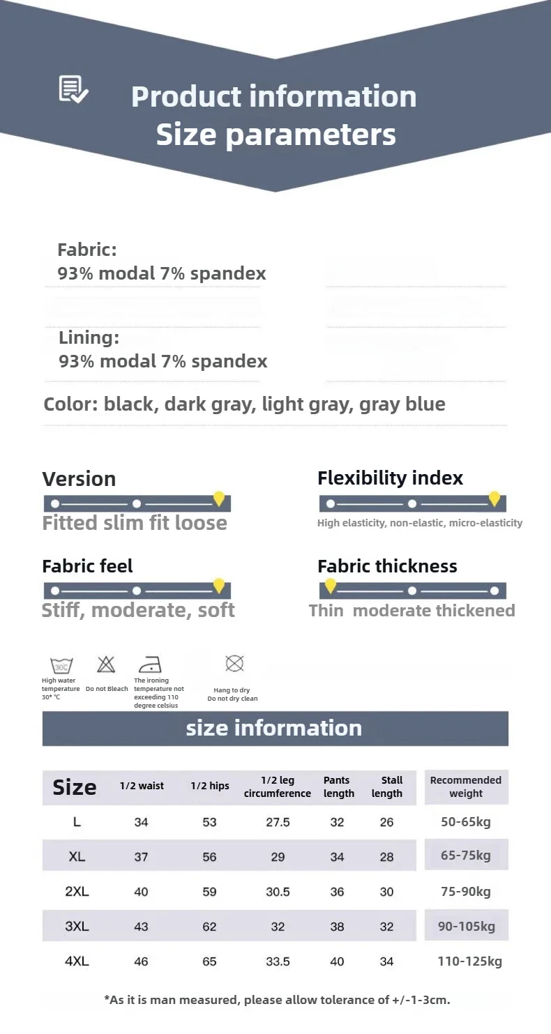 4Pack Modal Mens Aro Pants Mid-Waist Mens Underpants Loose Pajama Pants Breathable Boxers for Men