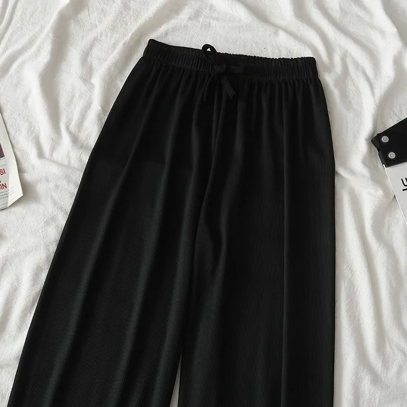 Teenagers Summer Girls Clothing Sets New Fashion Top And Wide Legged Pants 2Pcs Outfits Kids Tracksuit 6-14 Years Kids Clothes