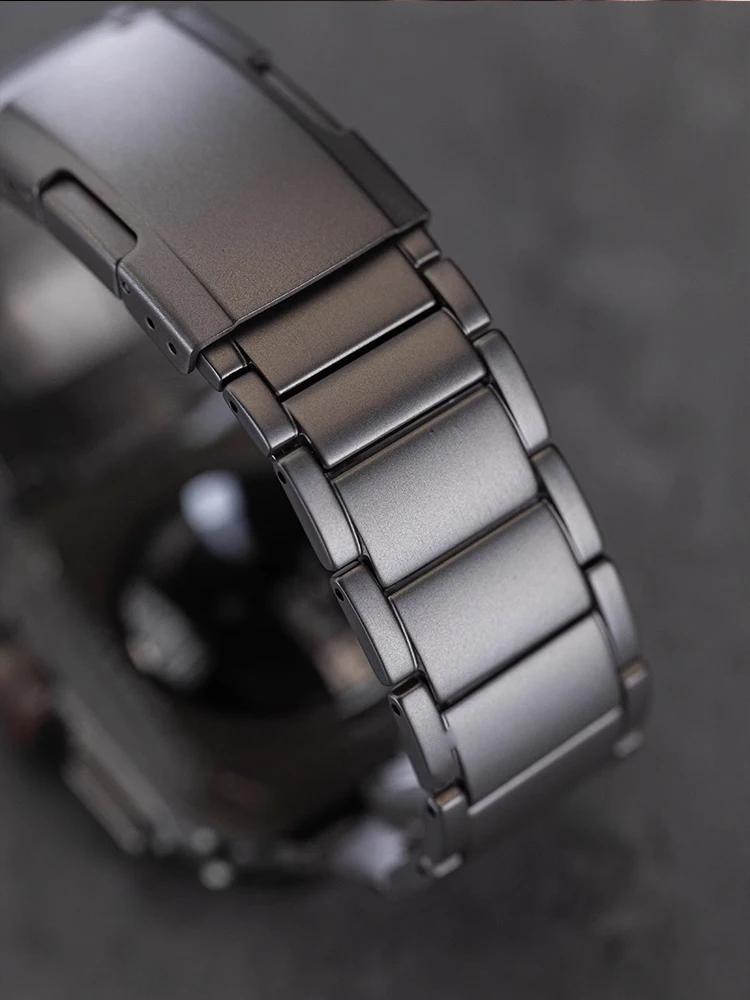 Luxury Titanium Alloy Band For Apple Watch Ultra 2 10 9 8 7 6 5 Metal Bracelet Strap For iWatch 38mm 40 41mm 42mm 45mm 46mm 49mm