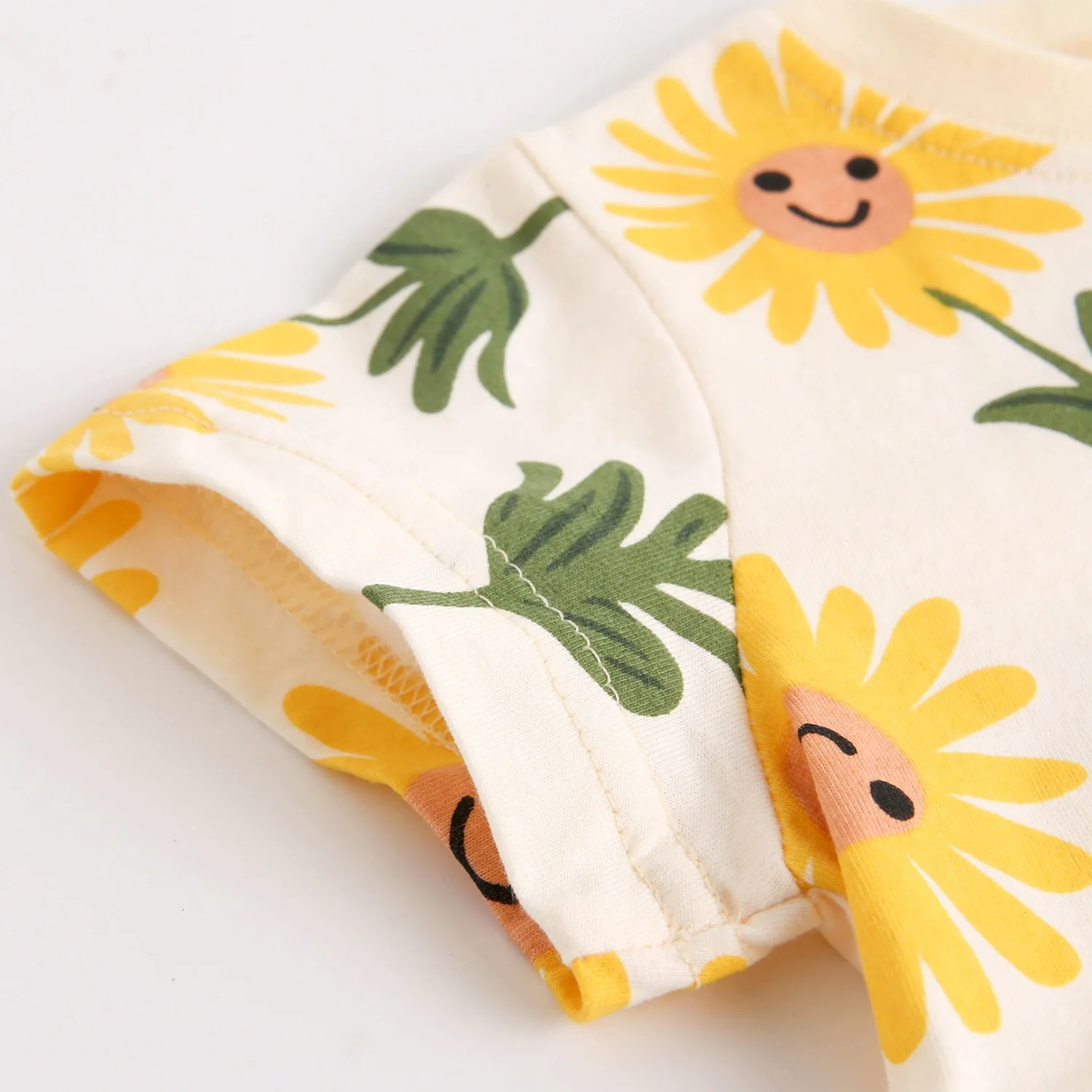 Sanlutoz Summer Short Sleeve Baby Girls Dress Little Kids Dresses Soft Clothing Holiday Casual