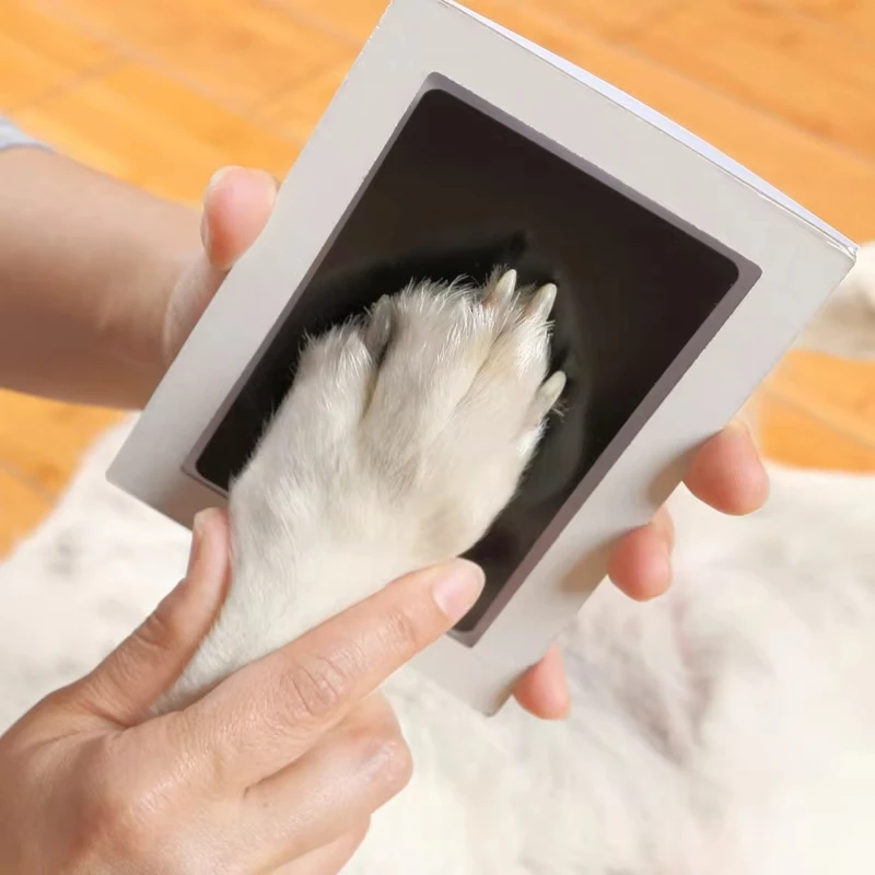 1/5set First Footprints Printing Kit of New-life & Pet Paw Souvenir Supplies for New Parents Keepsakes Memories Gifts Wash-Free