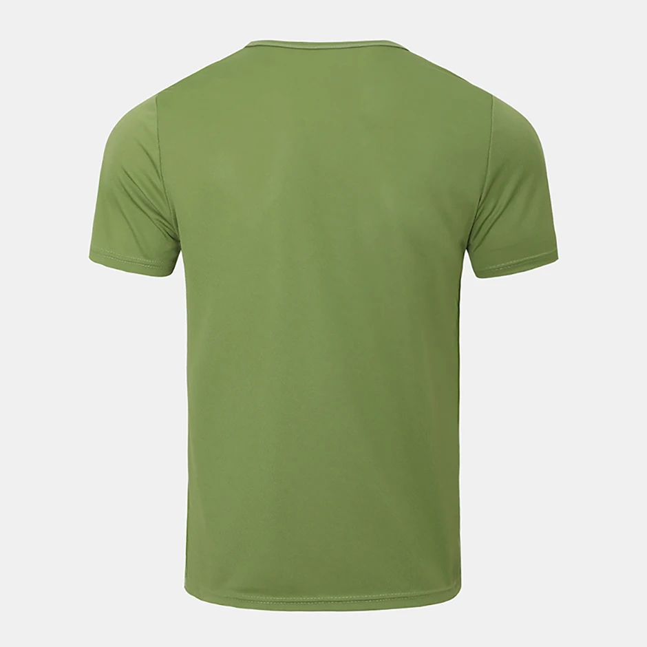 1/4 Pcs Men's Summer Fashion Printing Quick-drying Short-sleeved Youth Leisure Sports Fitness Breathable Top Middle-aged Loose T