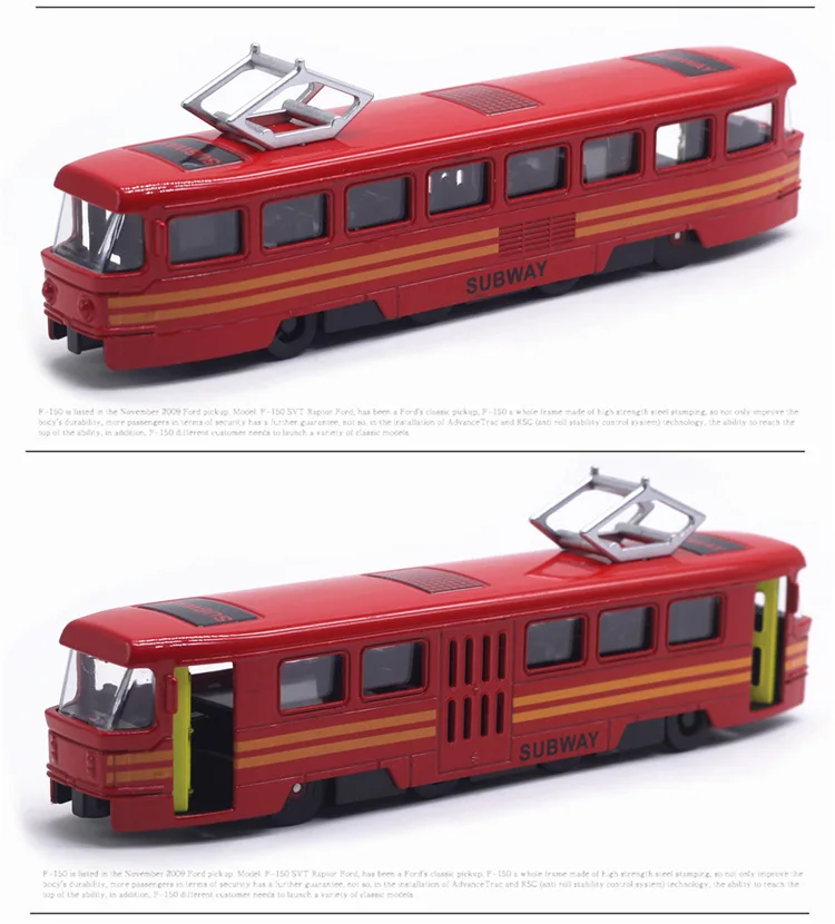 1:90 High Simulation Alloy Tram Model,Simulation Sound and Light Music,Subway Bus Toys,Original Packaging New Products Hot Sale