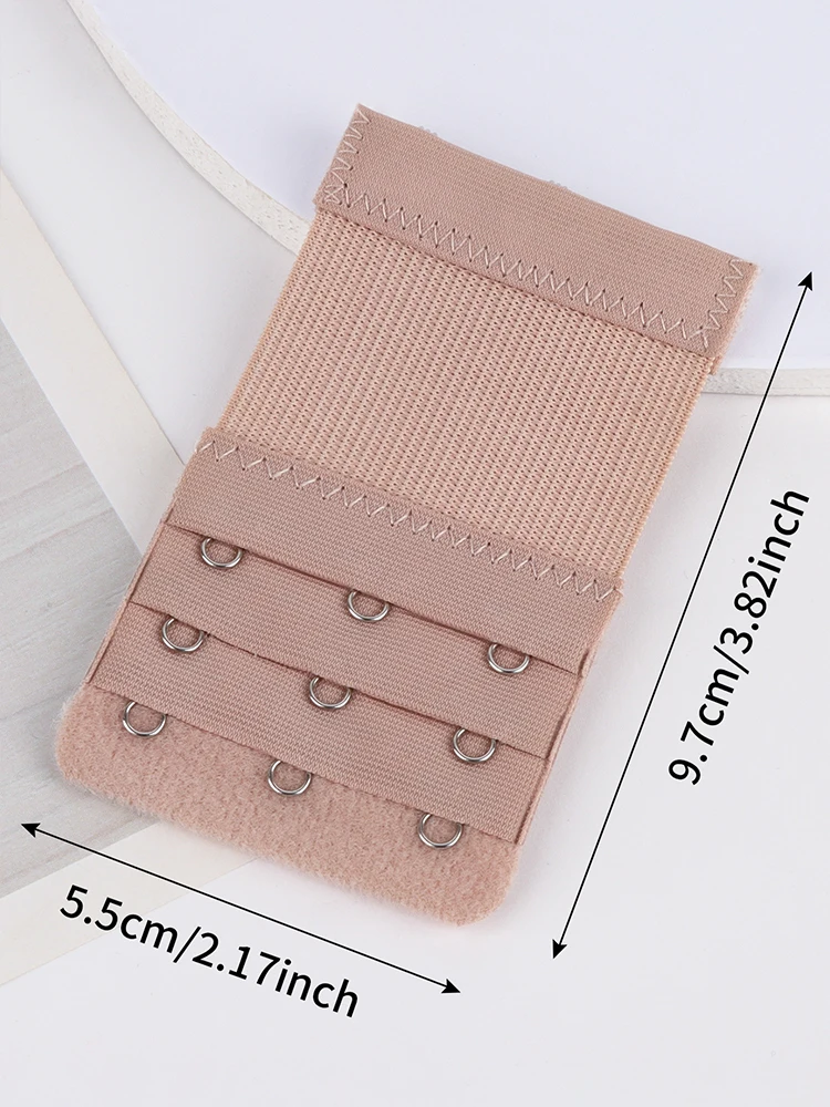 3pcs 3hook bra strap extenders, comfortable adjustable bra straps, no bra look, ladies lingerie and underwear accessories