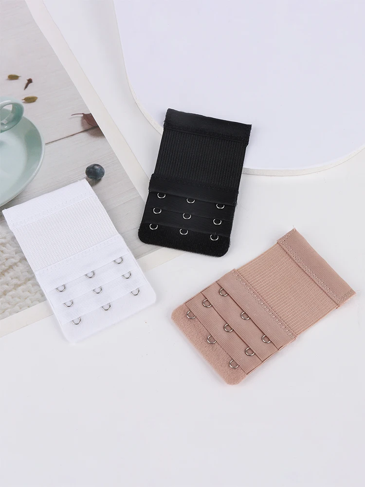 3pcs 3hook bra strap extenders, comfortable adjustable bra straps, no bra look, ladies lingerie and underwear accessories