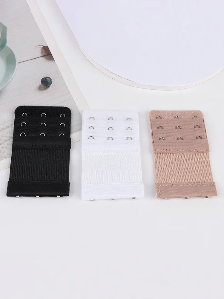 3pcs 3hook bra strap extenders, comfortable adjustable bra straps, no bra look, ladies lingerie and underwear accessories