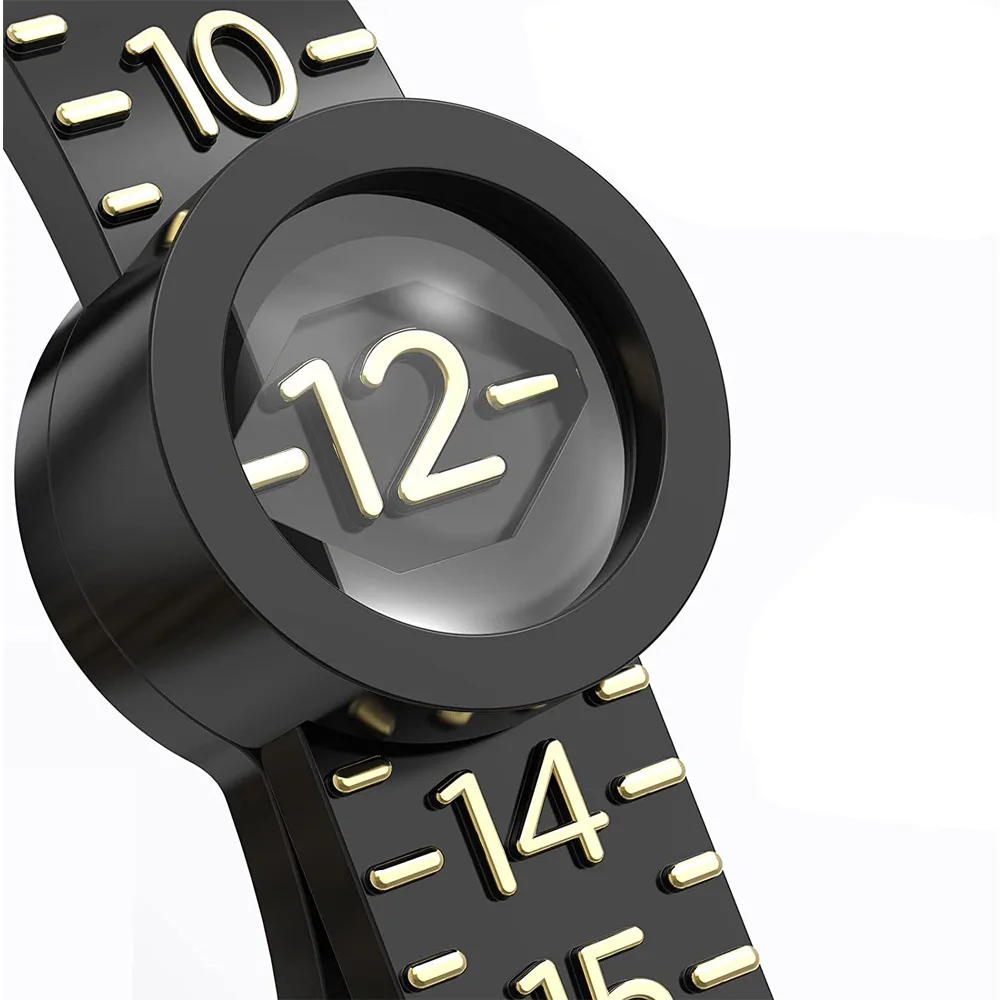 Adjustable Ring Sizer with Magnifier US/UK/EU/HK Size Chart Reusable Finger Measuring Tool for Accurate Ring Sizing