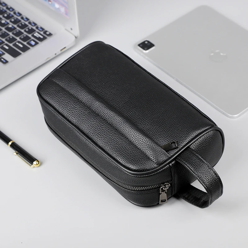 Business Clutches High Quality Soft PU Leather Men's Clutch Bags Fashion Card Pack Phone Coin Purse Birthday Gift for Men