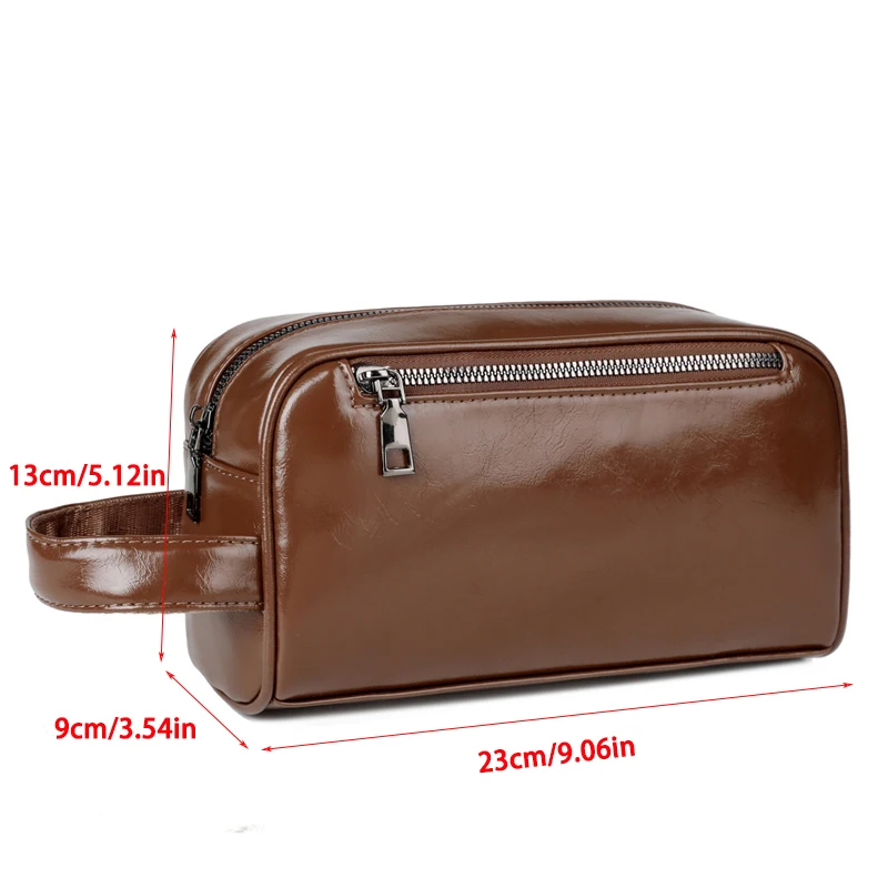 Business Clutches High Quality Soft PU Leather Men's Clutch Bags Fashion Card Pack Phone Coin Purse Birthday Gift for Men