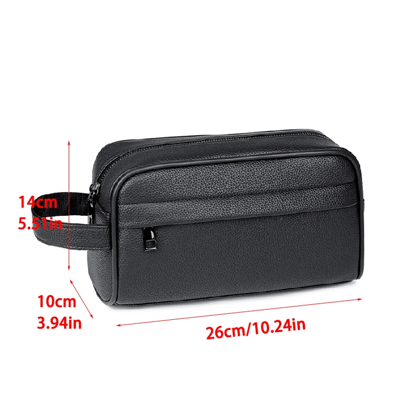 Business Clutches High Quality Soft PU Leather Men's Clutch Bags Fashion Card Pack Phone Coin Purse Birthday Gift for Men