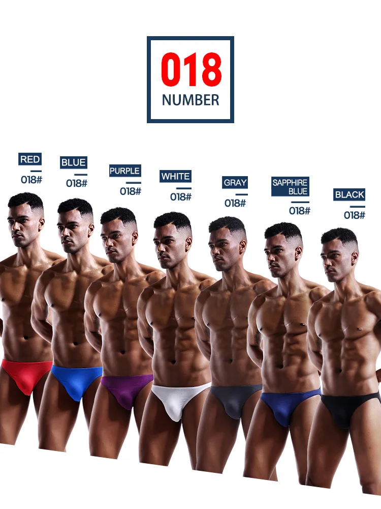 Men's briefs Men's briefs U convex Modal thin stretch sexy low waist tight narrow bottom pants