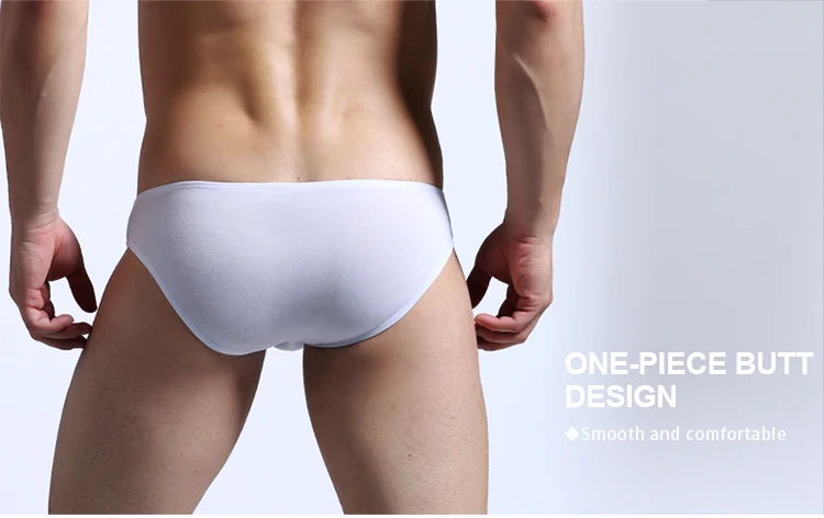 Men's briefs Men's briefs U convex Modal thin stretch sexy low waist tight narrow bottom pants
