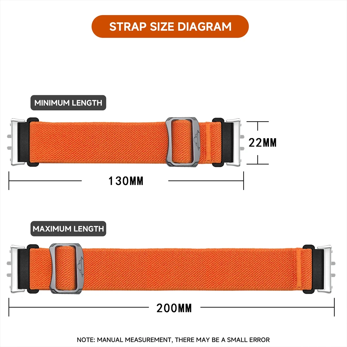 Nylon Loop Strap for Samsung Galaxy Fit 3 Adjustable Elastic Bracelet Watchband for Samsung Galaxy Fit 3 Band Correa Accessories