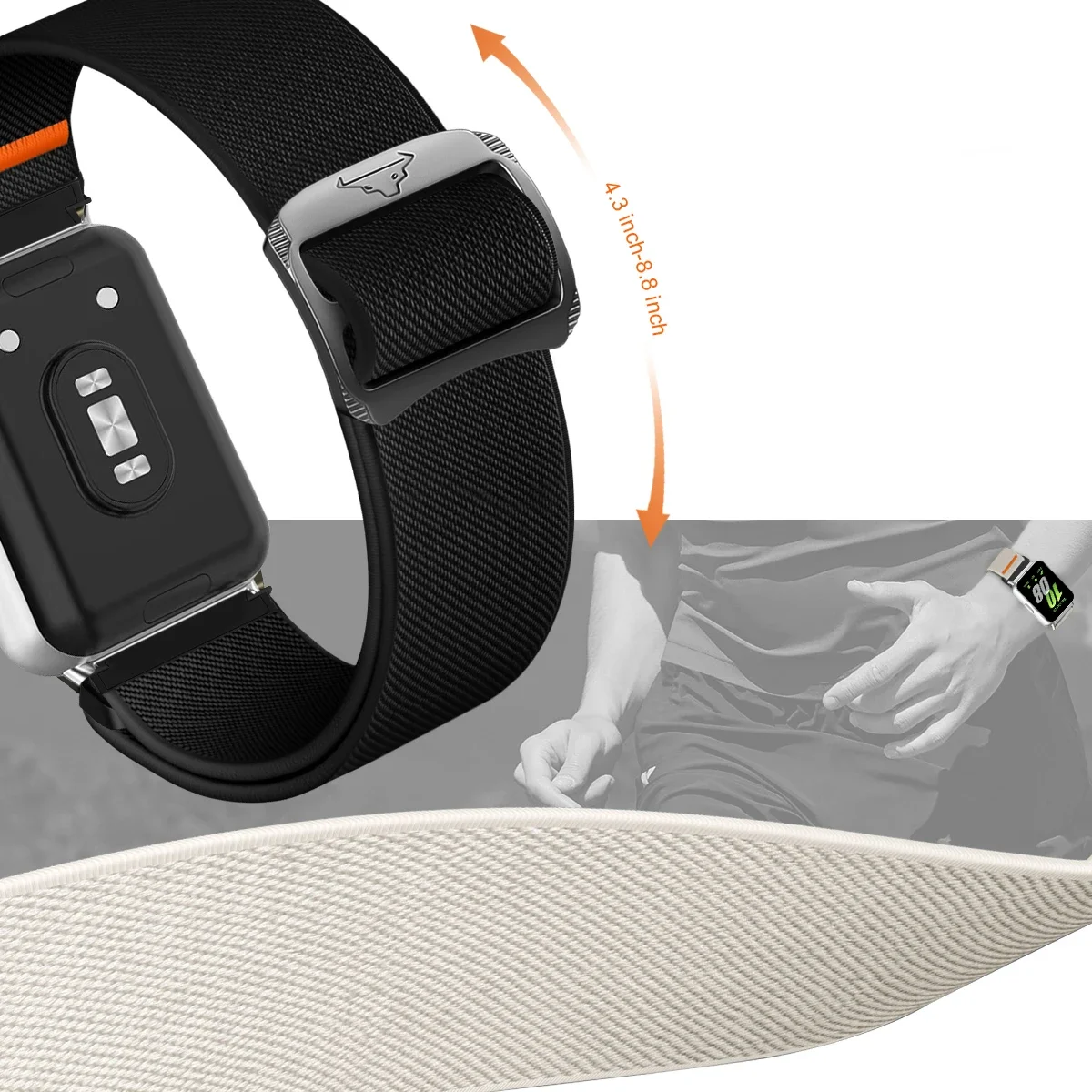 Nylon Loop Strap for Samsung Galaxy Fit 3 Adjustable Elastic Bracelet Watchband for Samsung Galaxy Fit 3 Band Correa Accessories