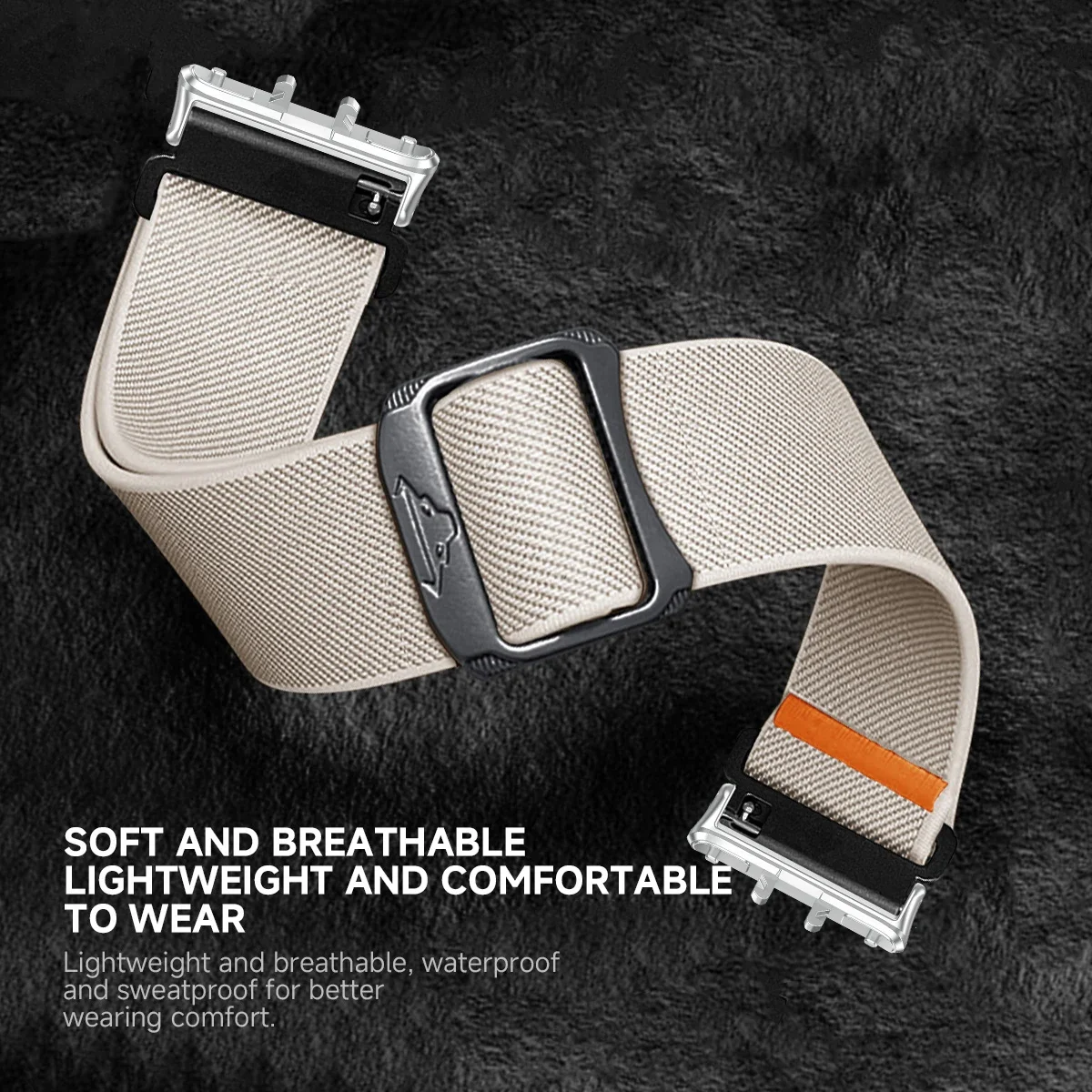 Nylon Loop Strap for Samsung Galaxy Fit 3 Adjustable Elastic Bracelet Watchband for Samsung Galaxy Fit 3 Band Correa Accessories