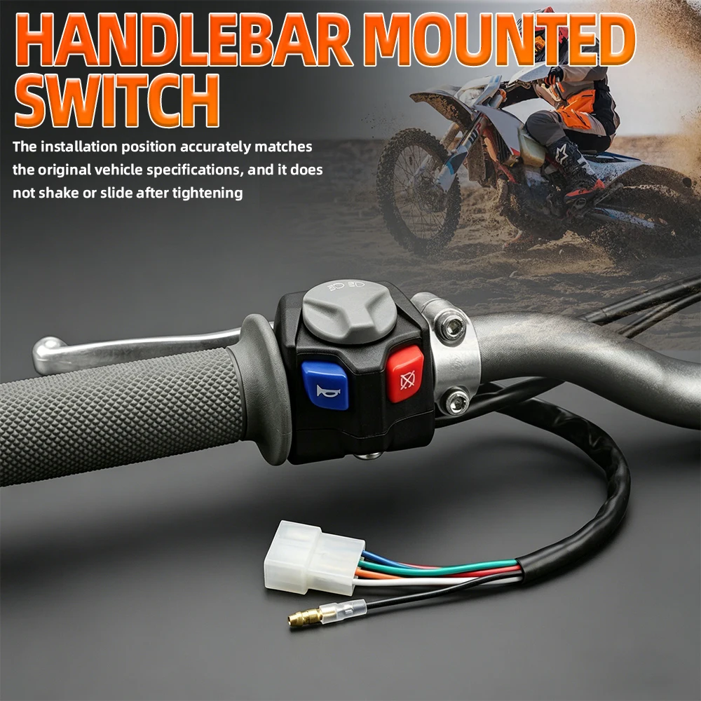 Motorcycle Headlight Horn Kill Switch For KTM EXC XCW EXCF TPI 125 150 200 250 350 450 500 525 530 For Husqvarna TE FE TX