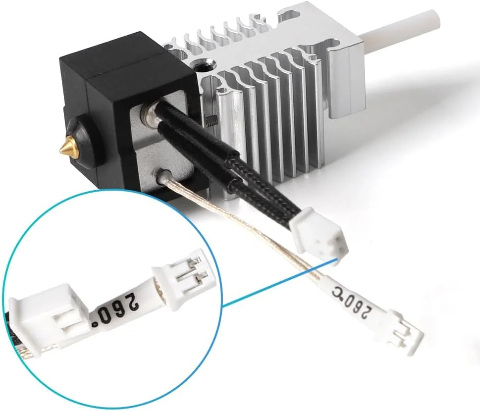 Creality Ender 3 V3 SE Hotend Nozzle Kit Efficient Heating Cooling Dissipate Heat Stainless Steel Throat 3D Printer Accessories