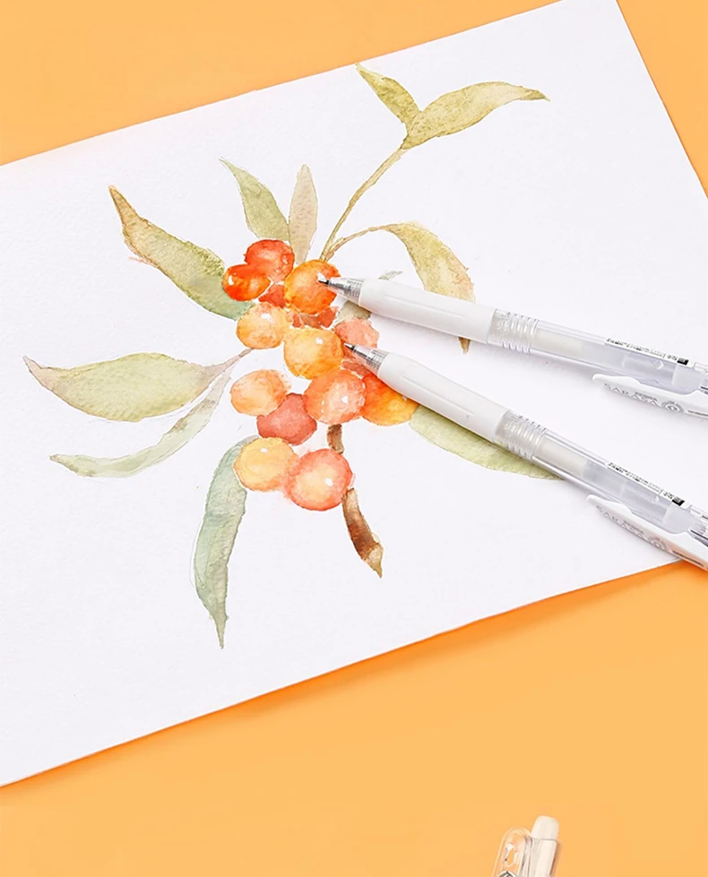 3pcs Japan UNI Highlight Gel Pens UM-153 for Writing Painting Signature Super Strong Color Overlay Uniball 1.0mm Art Supplies