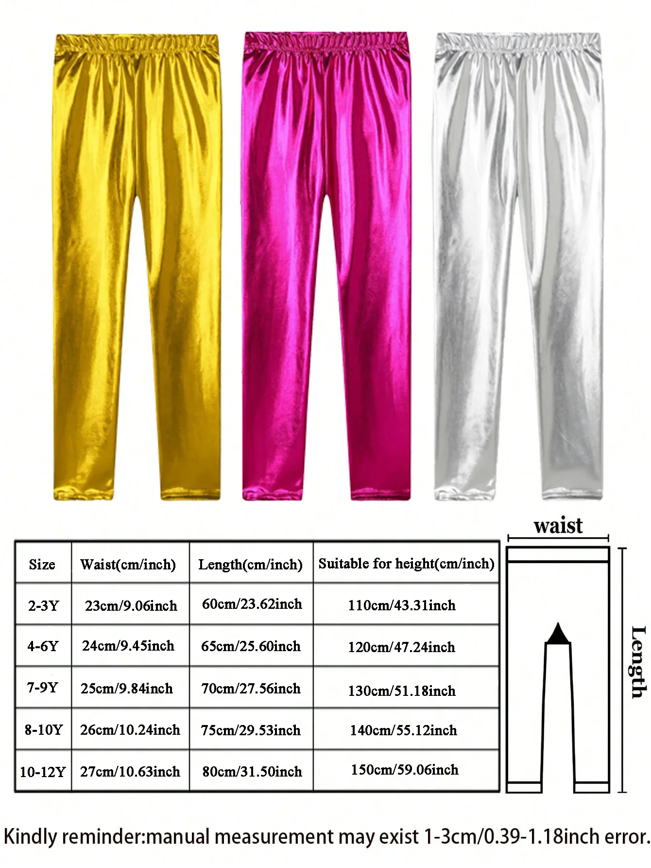 Glow Kids Dance Pants Girls Ballet Training Leggings with Sparkle Children's High Waist Yoga Pants Kids Stretchy Gymnastics Wear