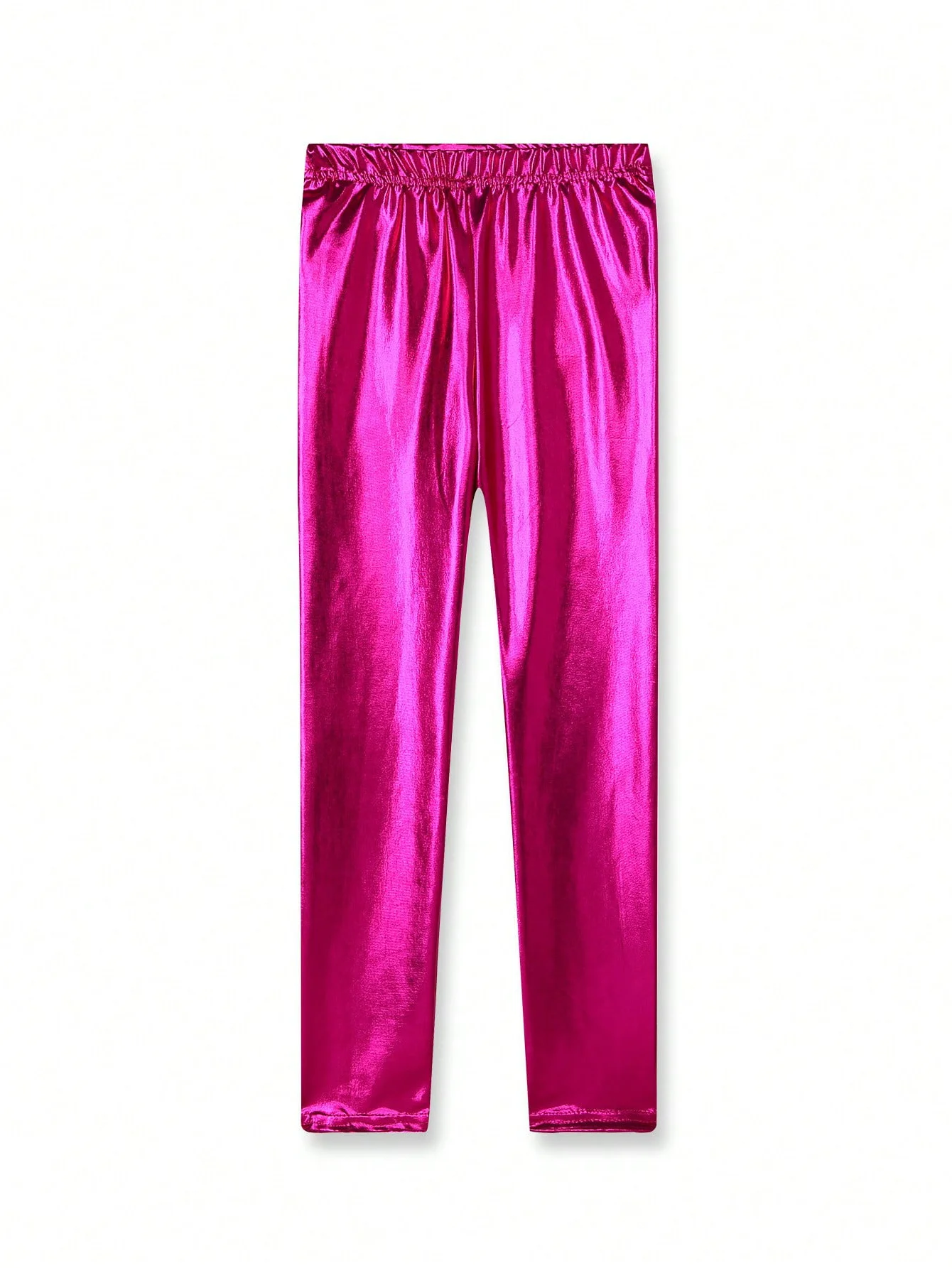 Glow Kids Dance Pants Girls Ballet Training Leggings with Sparkle Children's High Waist Yoga Pants Kids Stretchy Gymnastics Wear