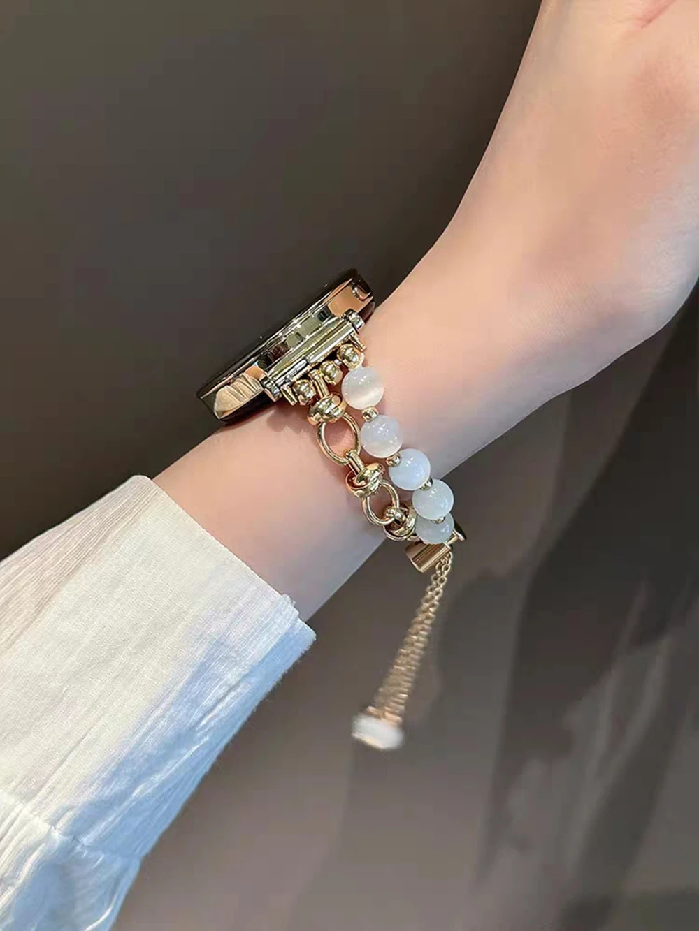 18mm 20mm 22mm Small Fragrance Chain Strap Suitable for Samsung Galaxy Watch 7 FE 5 Pro 4 6 44mm 40mm Bracelet Correa Metal