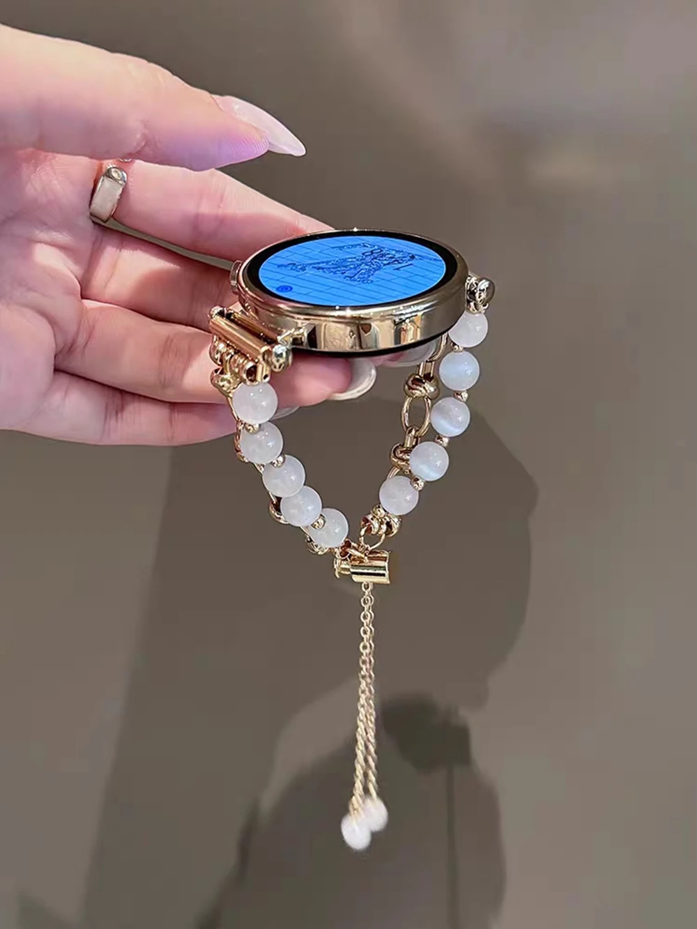18mm 20mm 22mm Small Fragrance Chain Strap Suitable for Samsung Galaxy Watch 7 FE 5 Pro 4 6 44mm 40mm Bracelet Correa Metal